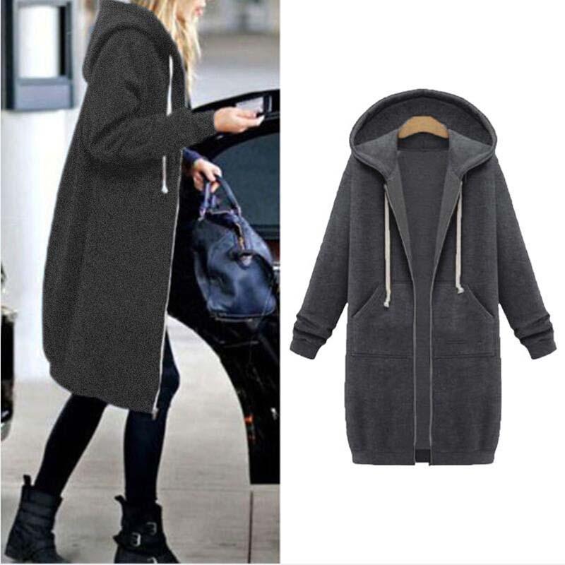 Chic Long Sweatshirt: Stylish Comfort for Everyday