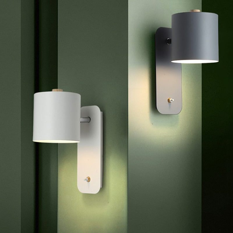 Stylish LED Wall Lamps with Switch