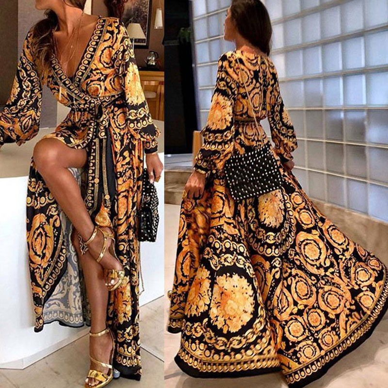 Elegant Flowing Maxi Dress - 2024 Edition