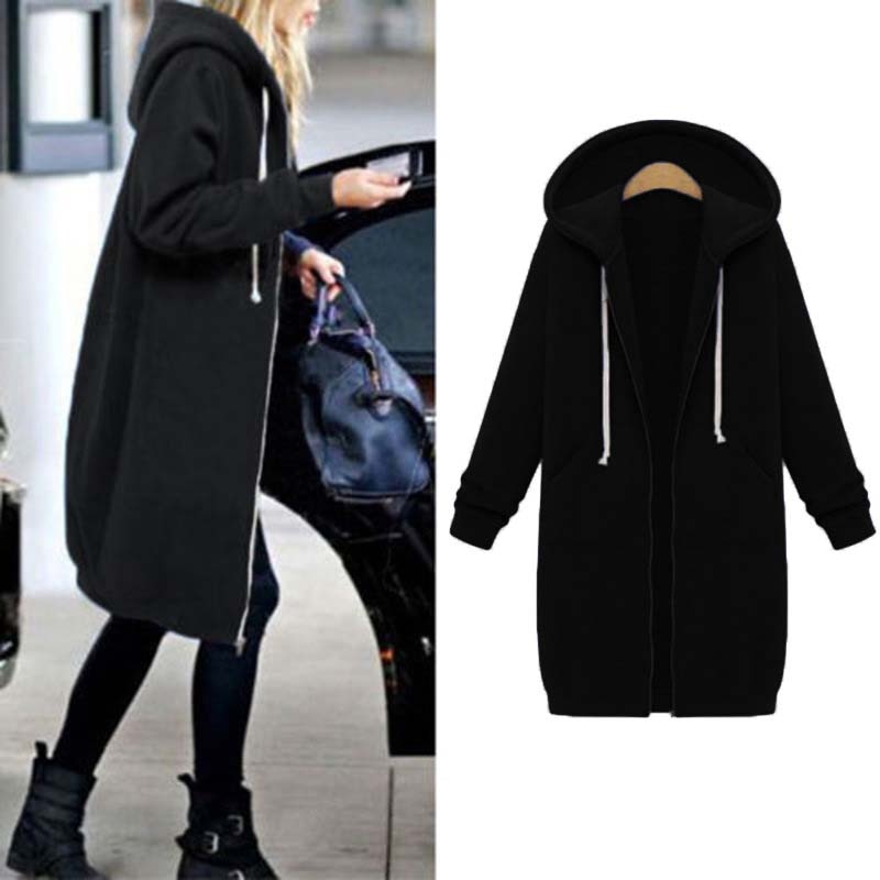 Chic Long Sweatshirt: Stylish Comfort for Everyday
