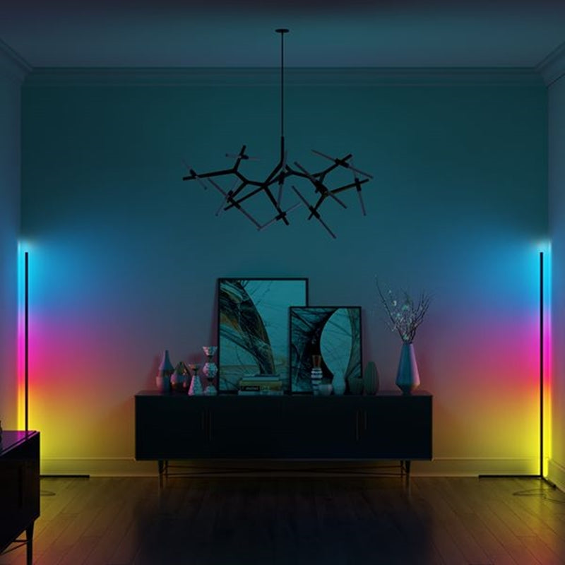Elegant Corner Floor Lamp with LED
