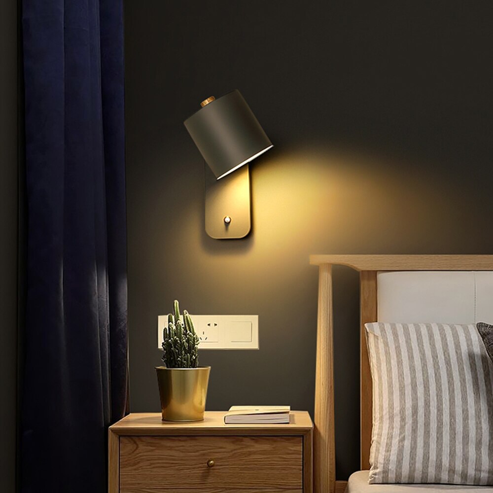Stylish LED Wall Lamps with Switch