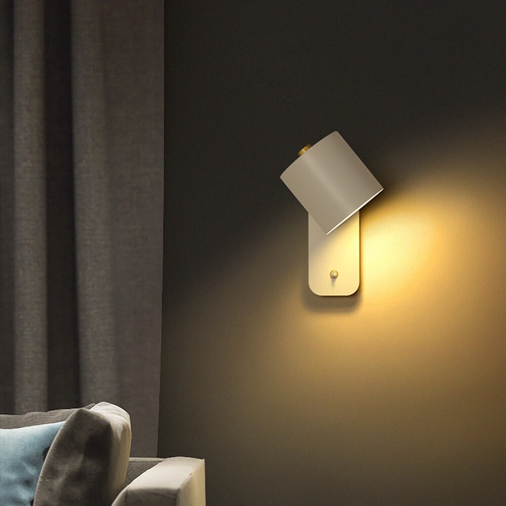 Stylish LED Wall Lamps with Switch