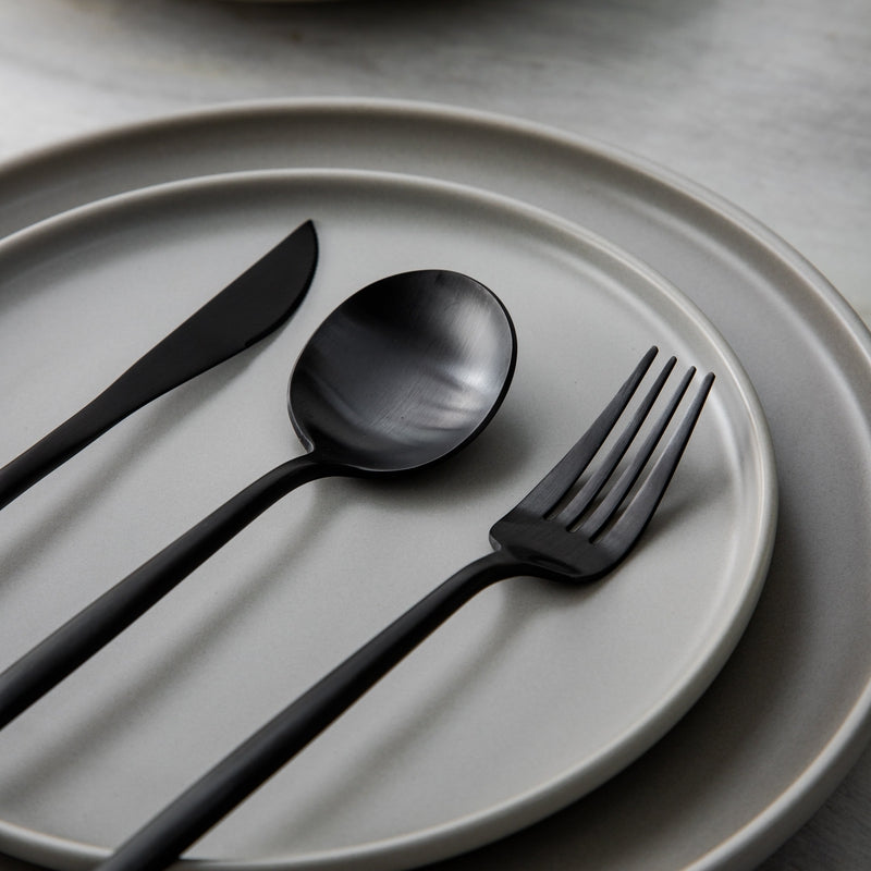 Elegant Minimalist Stainless Steel Cutlery Set
