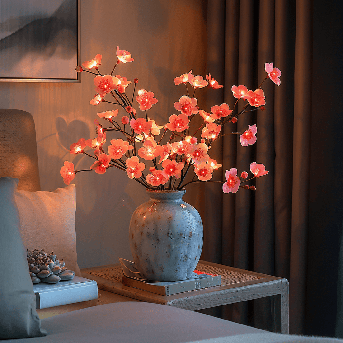 LUMINAIRE – Enchanting LED Olive Branch Decor