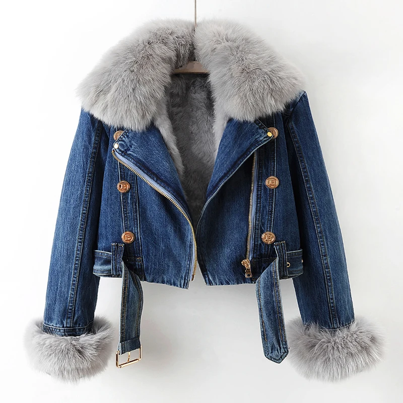 Luxury Insulated Denim Jacket for Rebels