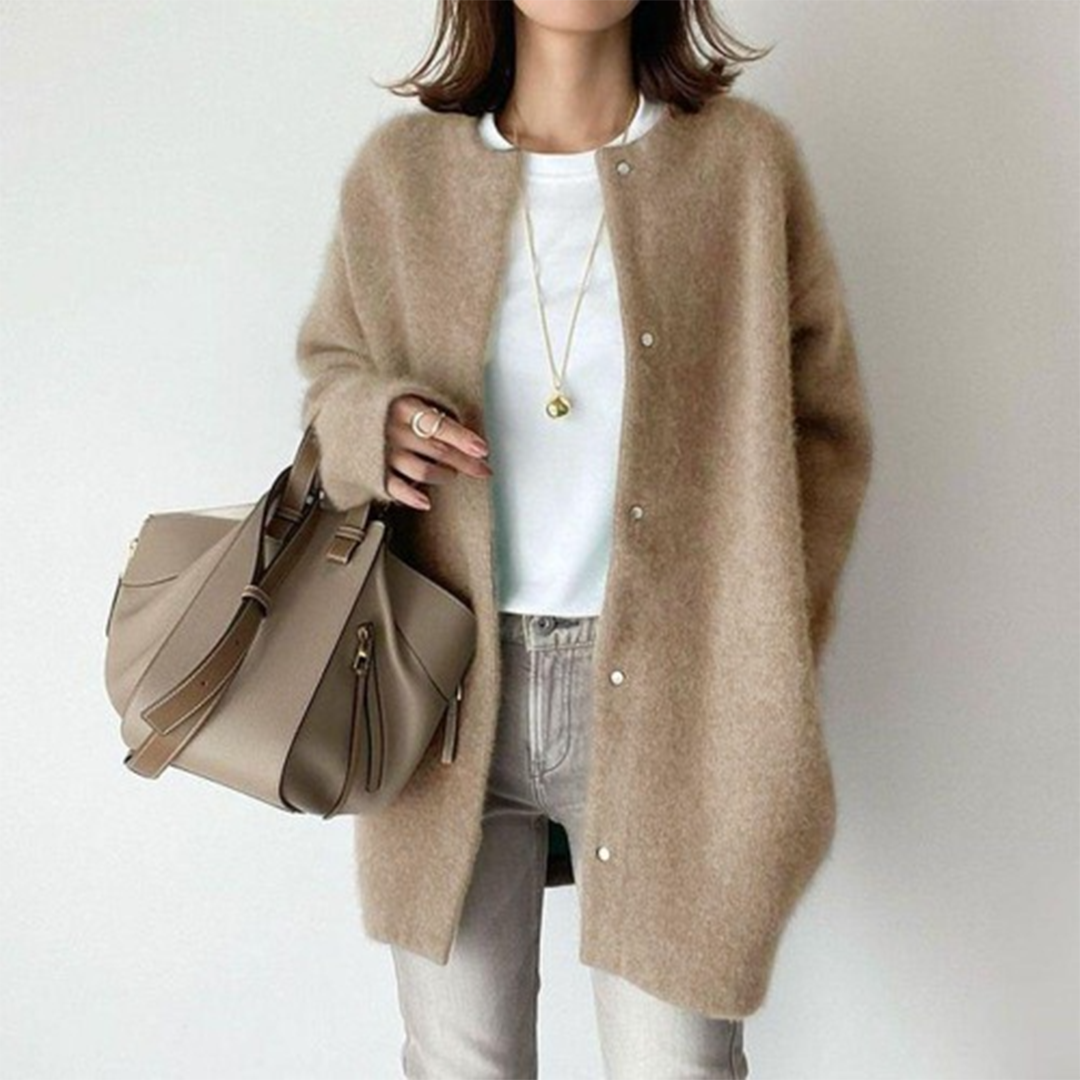 Luxurious Cotton Refined Cardigan for All