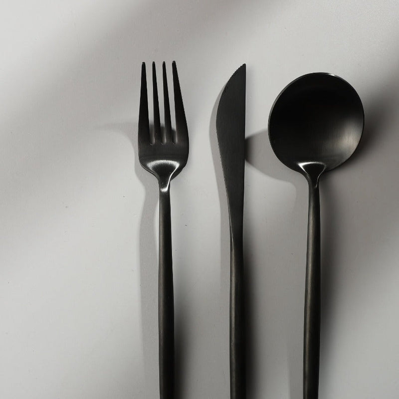 Elegant Minimalist Stainless Steel Cutlery Set