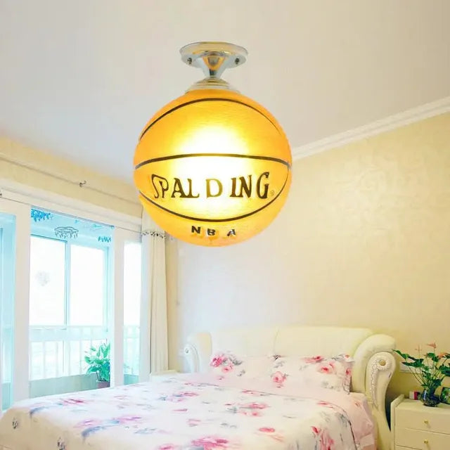 KICKLIGHT – Playful Football LED Ceiling Lamp