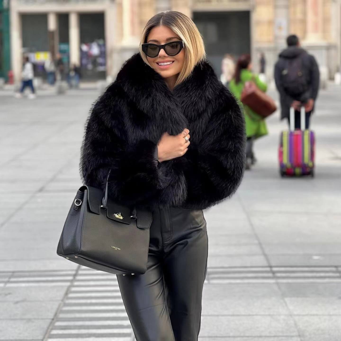 Elegant Faux Fur Coat for All Occasions