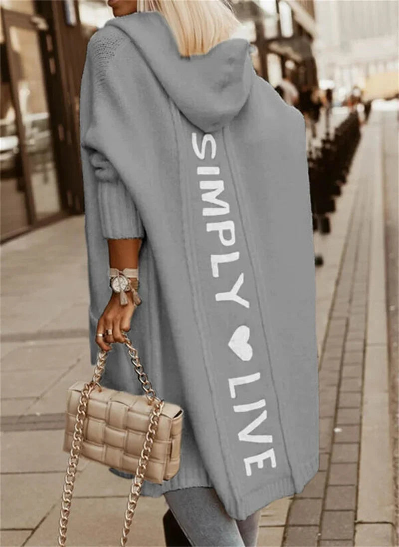 Stylish Full Sleeve Loose Coat for Comfort