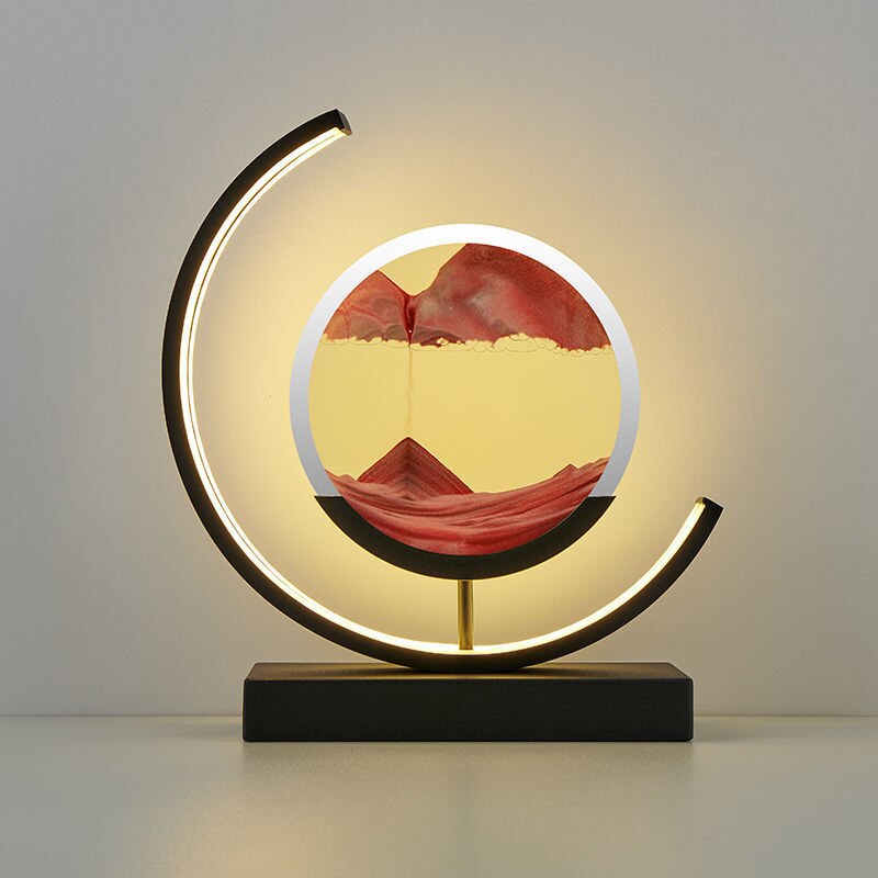 SANDSCAPE – Dynamic 3D Sand Bowl Table Lamp