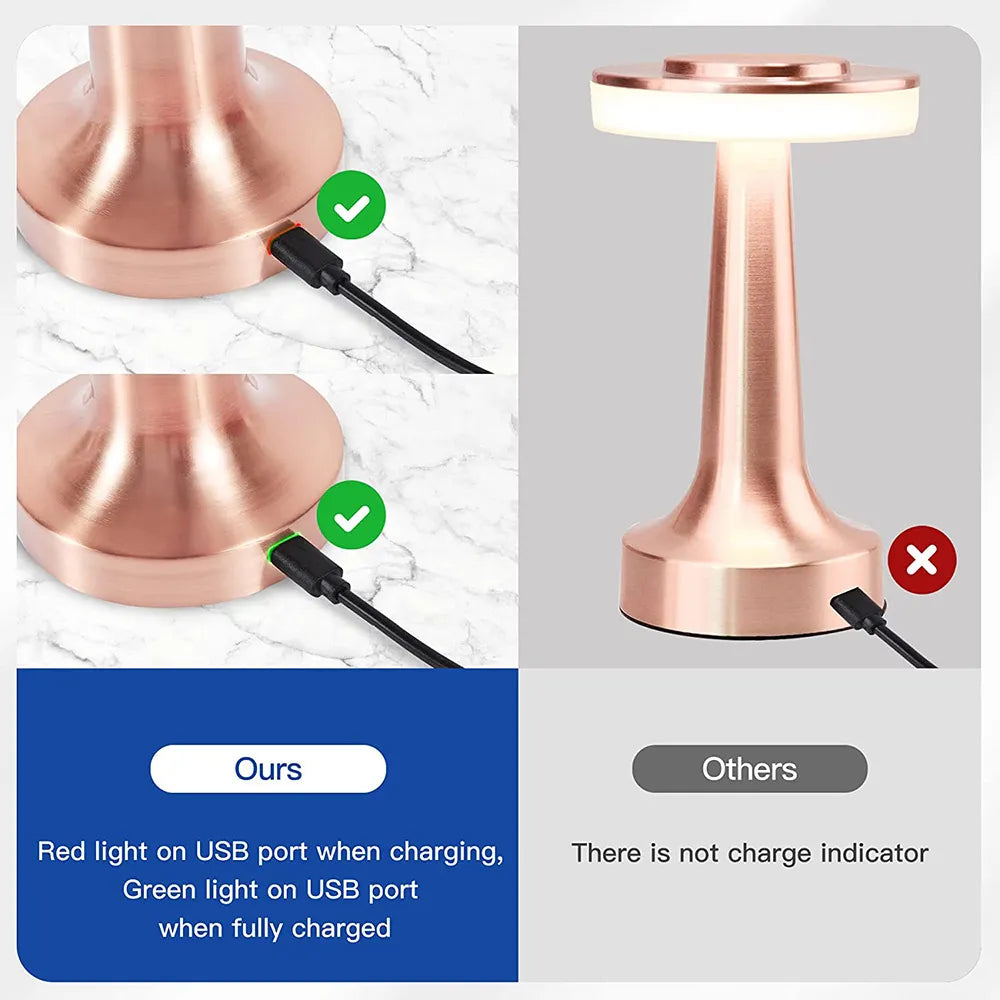 LUMINAIRE CLASSIC – Elegant Wireless LED Table Lamp