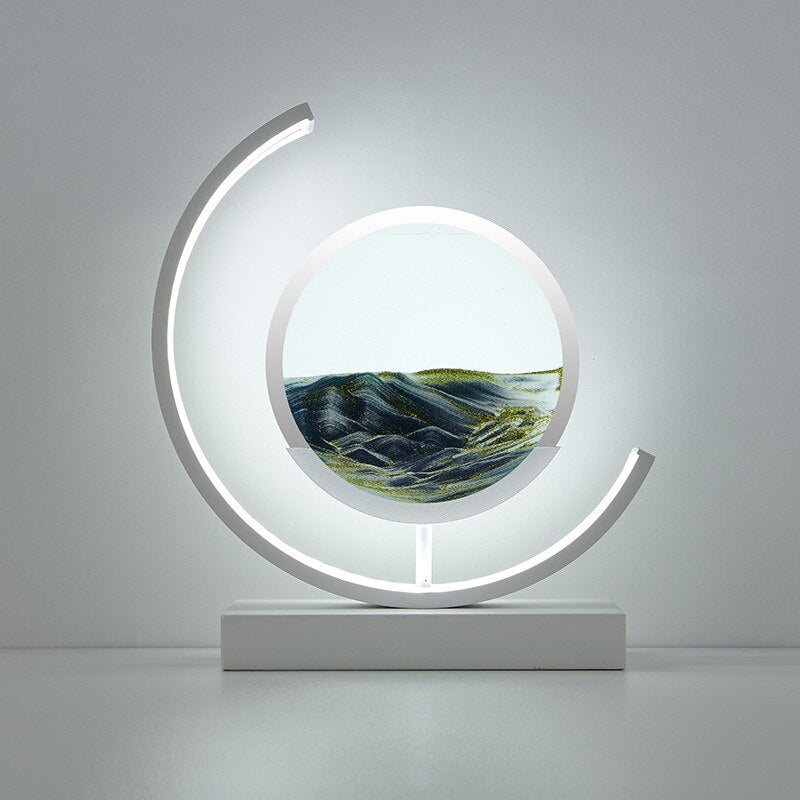 SANDSCAPE – Dynamic 3D Sand Bowl Table Lamp