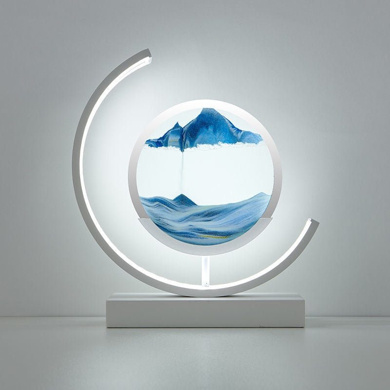 SANDSCAPE – Dynamic 3D Sand Bowl Table Lamp