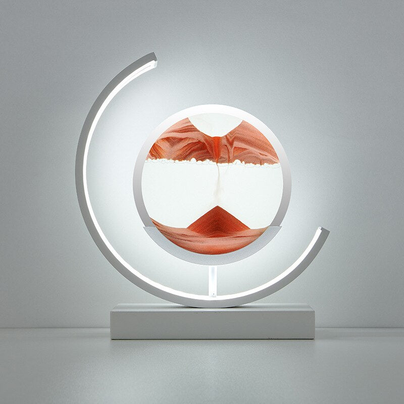 SANDSCAPE – Dynamic 3D Sand Bowl Table Lamp