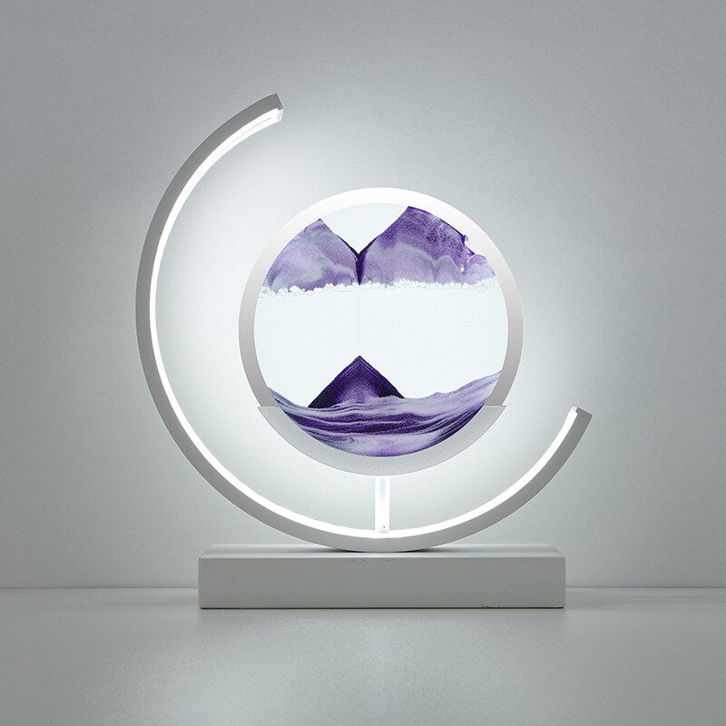 SANDSCAPE – Dynamic 3D Sand Bowl Table Lamp