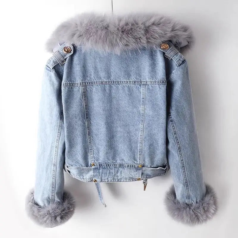 Luxury Insulated Denim Jacket for Rebels