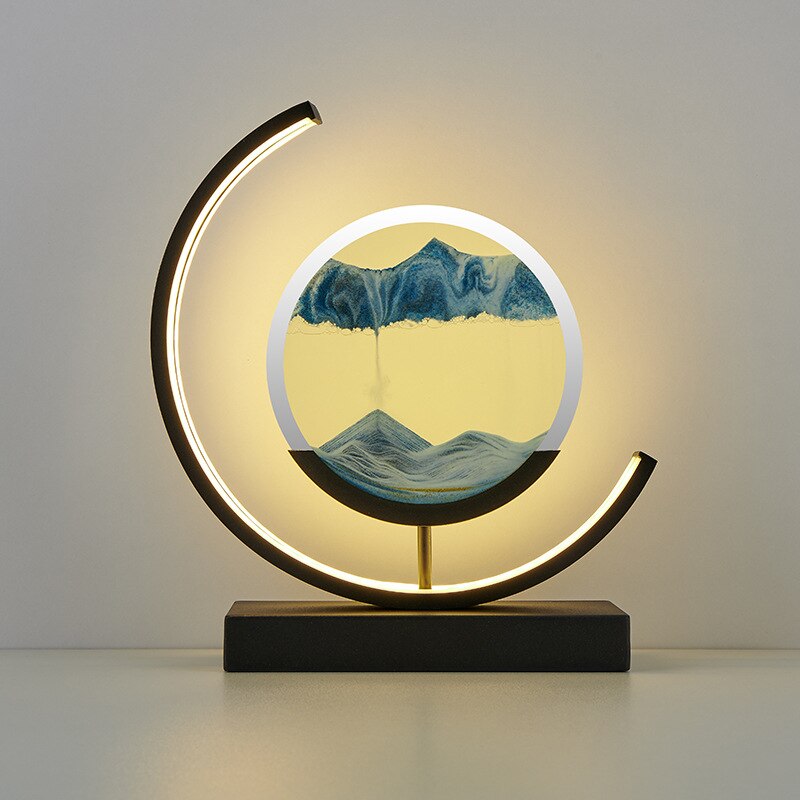 SANDSCAPE – Dynamic 3D Sand Bowl Table Lamp