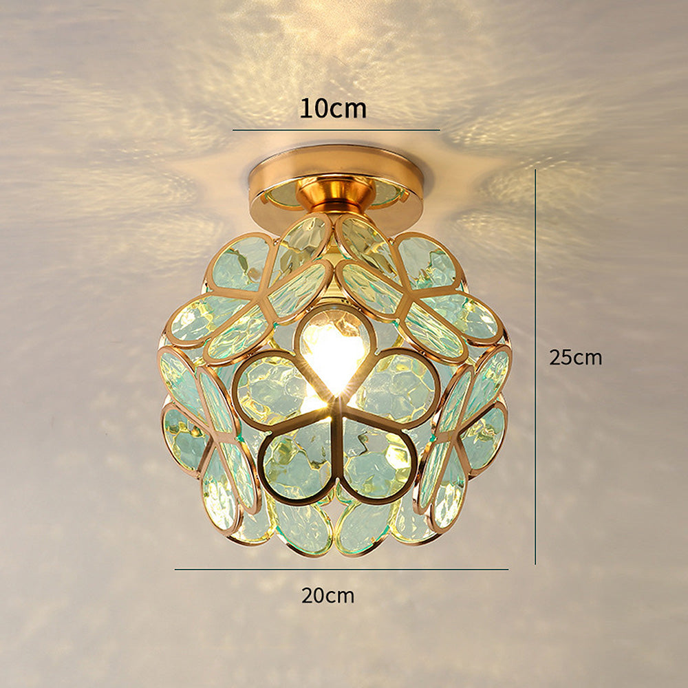FLORA LUMINA – Elegant Floral Ceiling Light