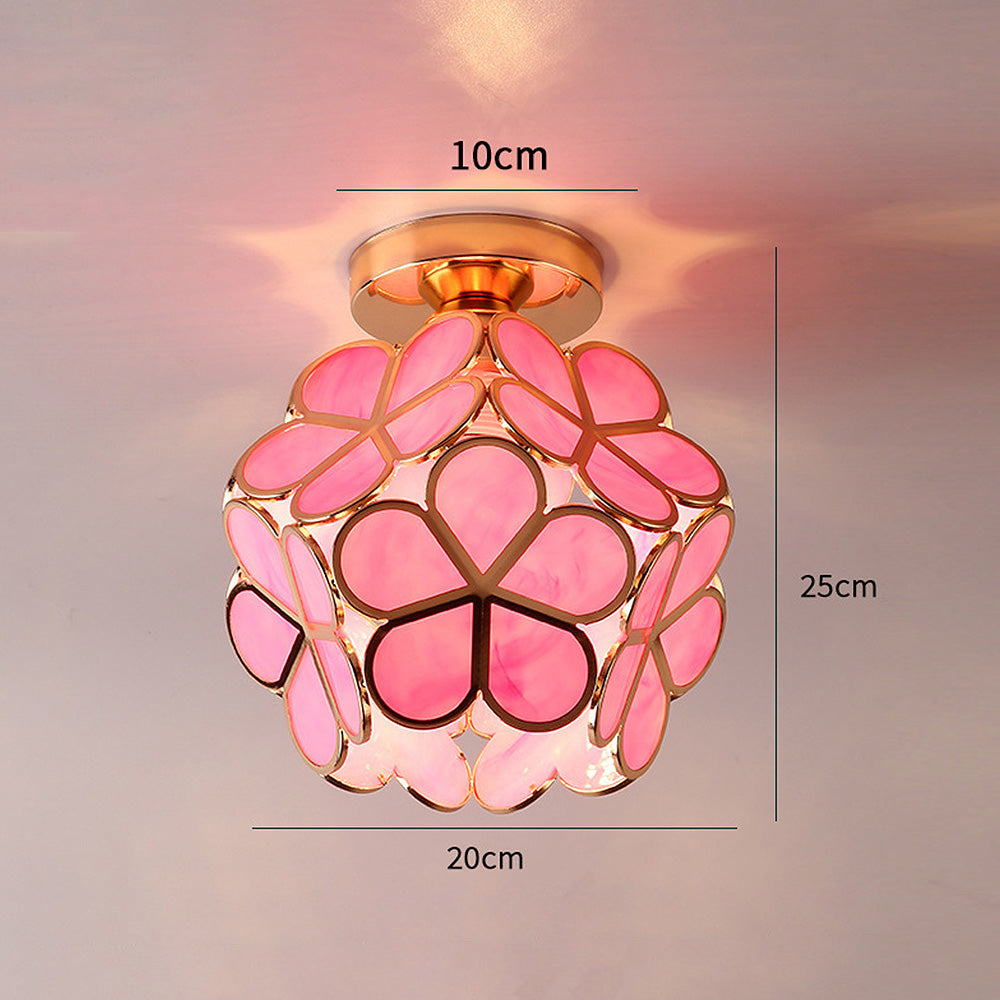 FLORA LUMINA – Elegant Floral Ceiling Light