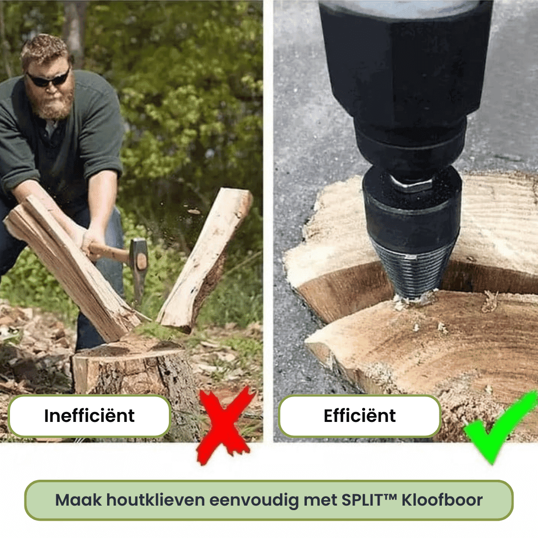 WOODWIZARD – Effortless Splitting Drill for All Woods