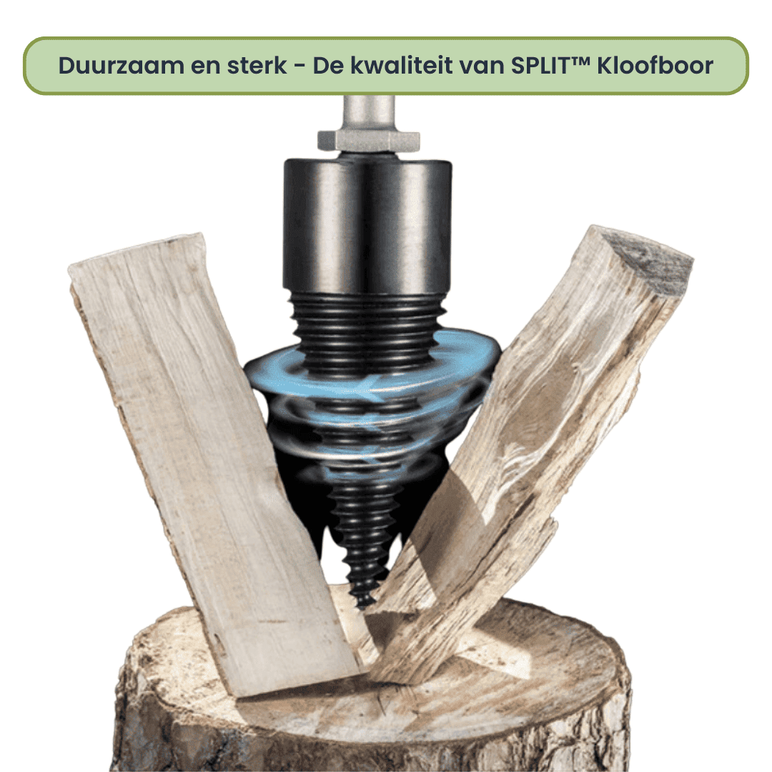WOODWIZARD – Effortless Splitting Drill for All Woods