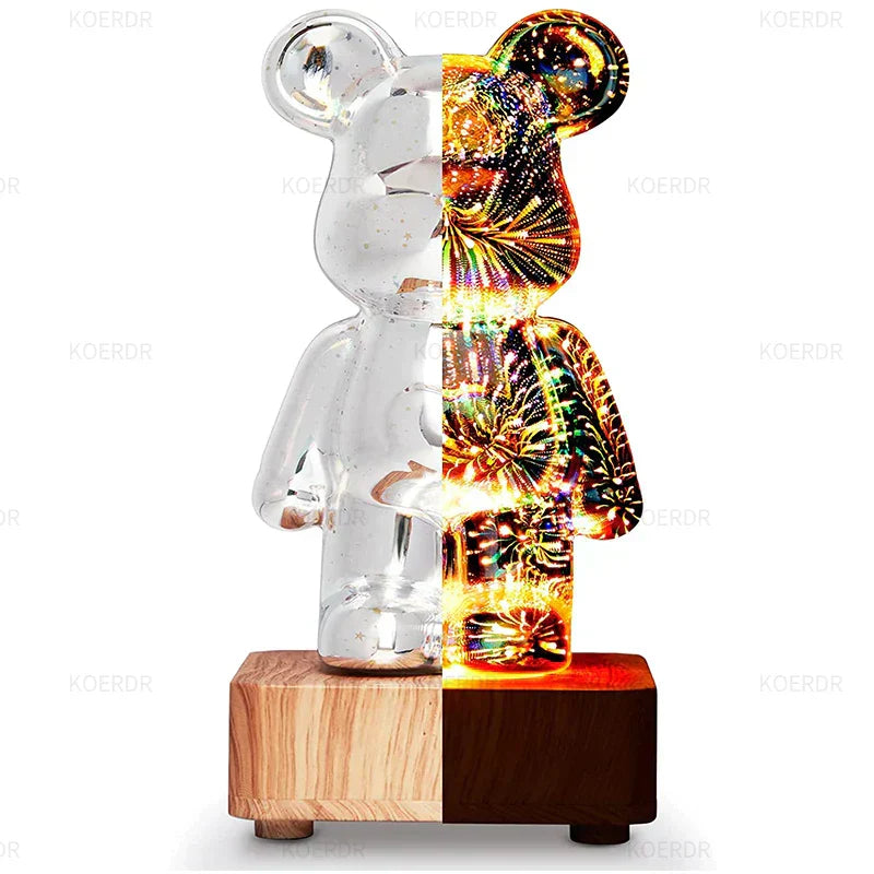 FIRESPARK – Enchanting 3D Fireworks Projection Lamp
