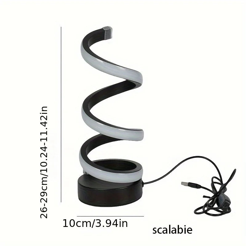 LUMINO – Modern S-Shaped Desk Lamp for Targeted Lighting