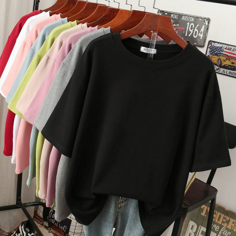 Cozy Cotton Plus-Size T-Shirt for Women