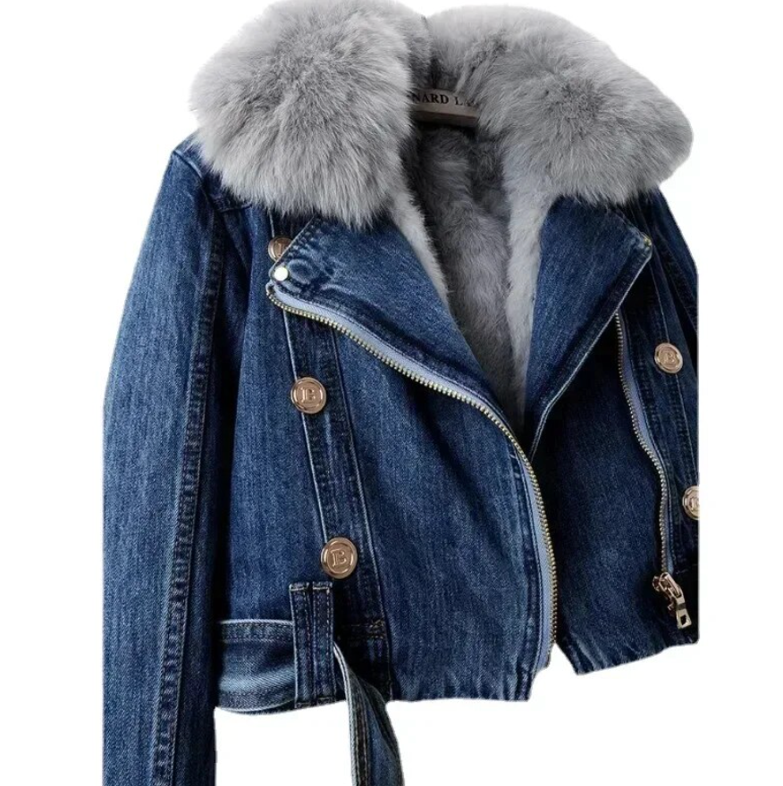 Luxury Insulated Denim Jacket for Rebels