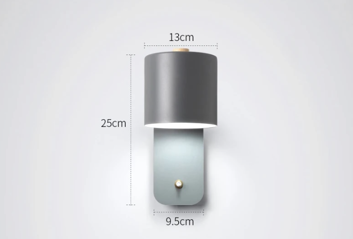 Stylish LED Wall Lamps with Switch