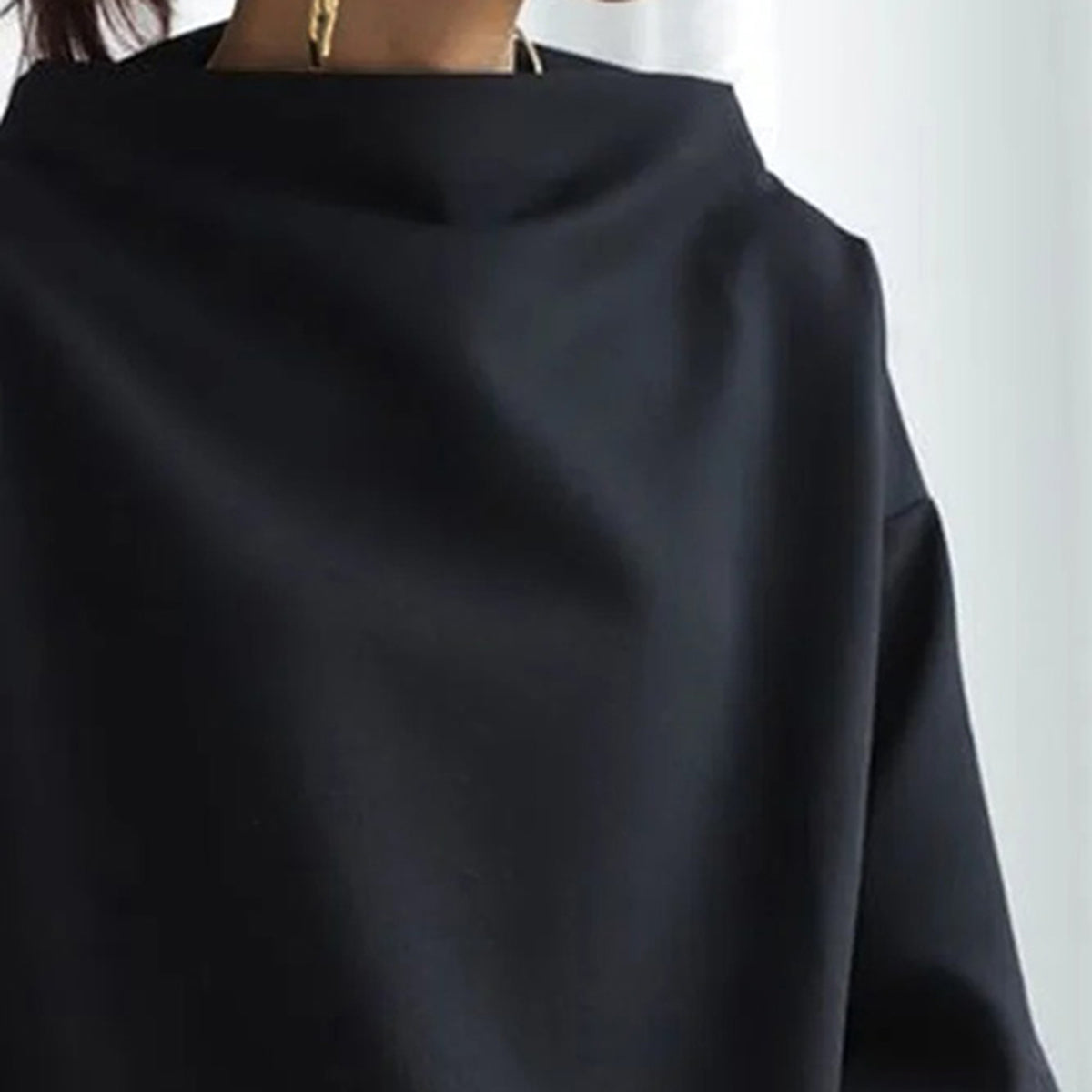 Chic High Neck Sweater for Fall