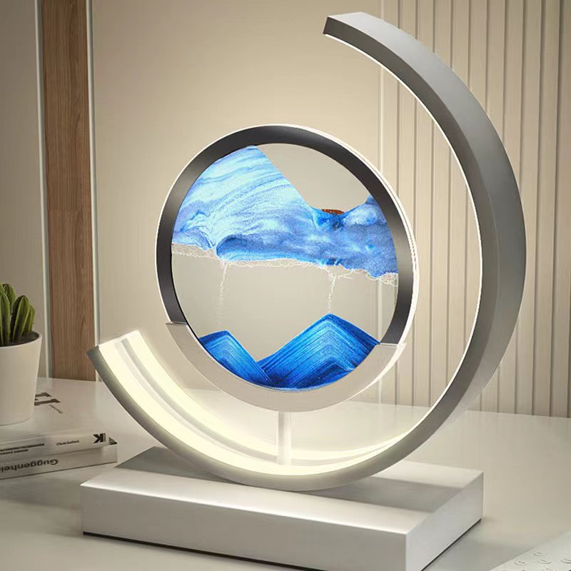 SANDSCAPE – Dynamic 3D Sand Bowl Table Lamp