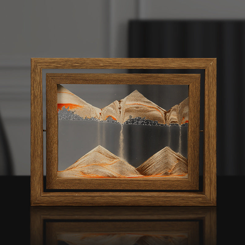 Captivating 3D Rotating Sand Art Decoration
