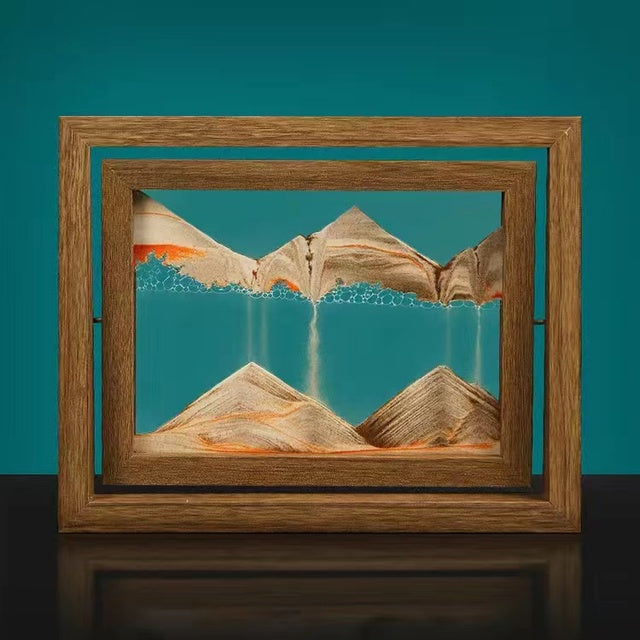Captivating 3D Rotating Sand Art Decoration