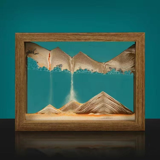 Captivating 3D Rotating Sand Art Decoration