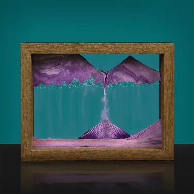 Captivating 3D Rotating Sand Art Decoration