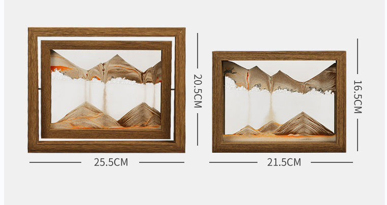 Captivating 3D Rotating Sand Art Decoration