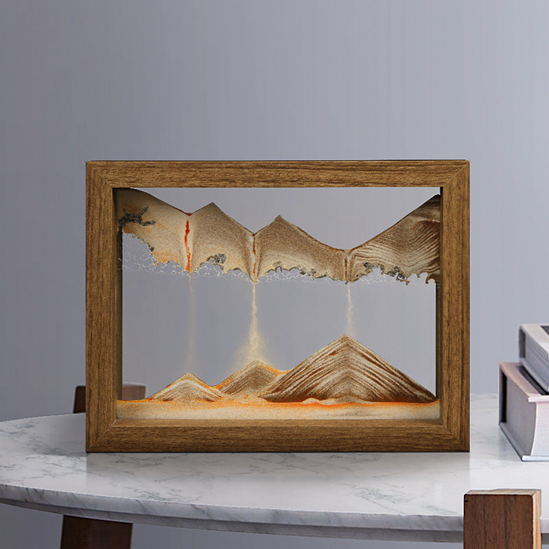 Captivating 3D Rotating Sand Art Decoration