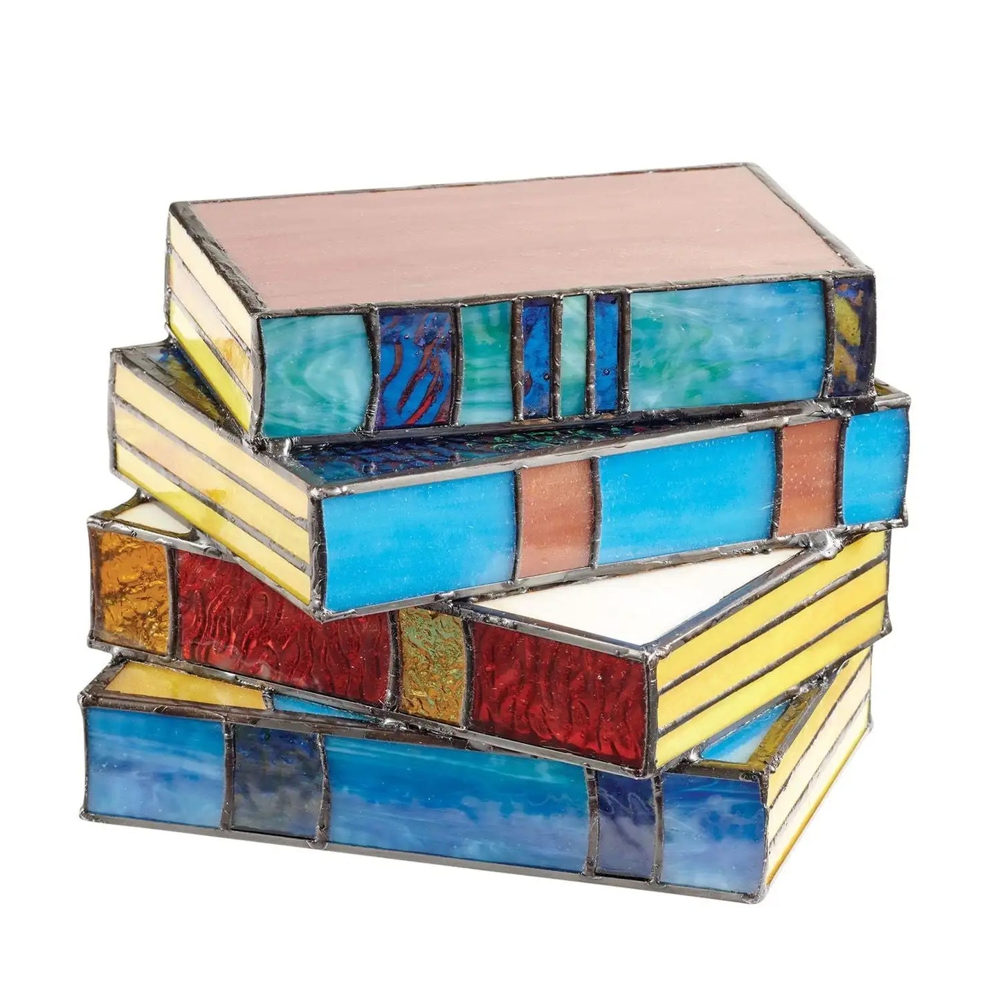 LUMILIT – Artistic Stained Glass Book Lamp