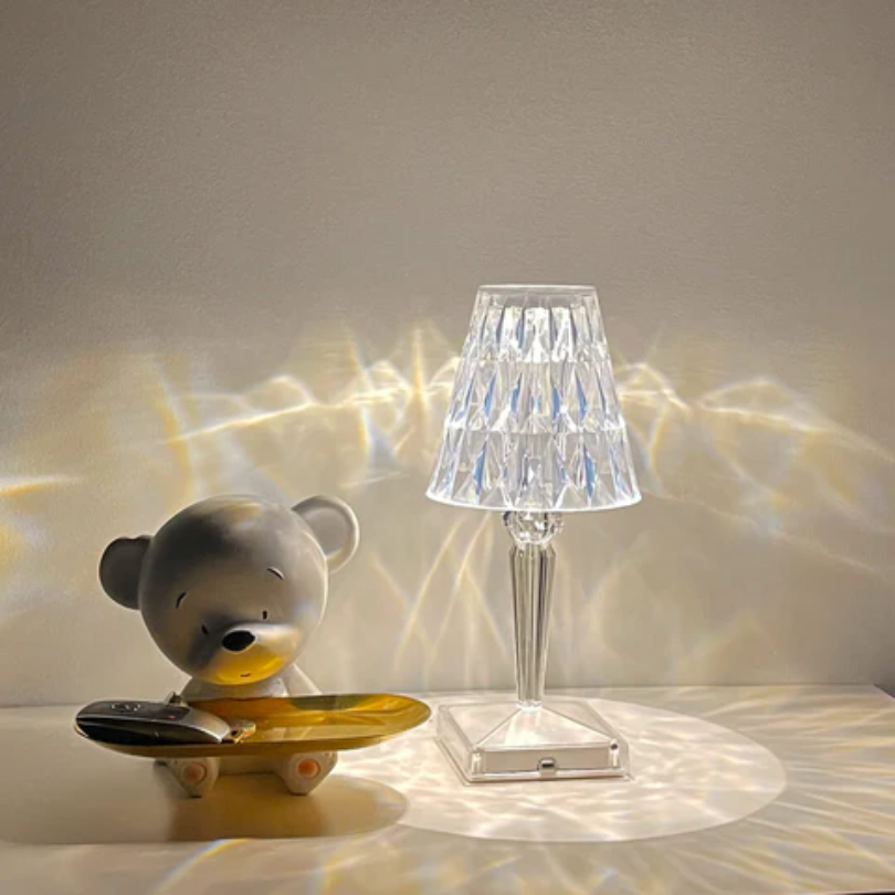 LUXELITE – Glamorous Crystal Table Lamp Design