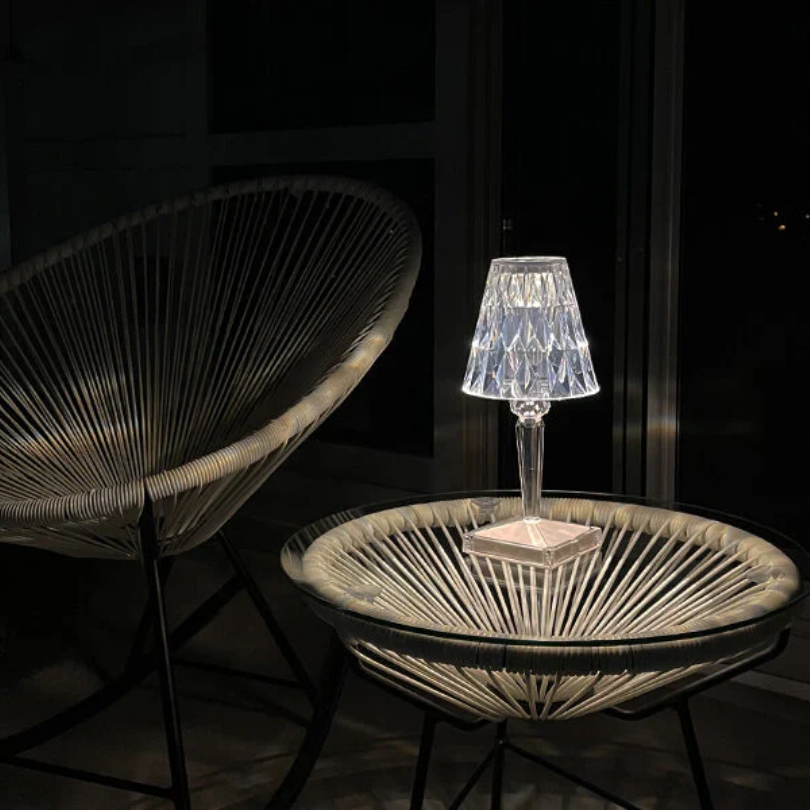 LUXELITE – Glamorous Crystal Table Lamp Design