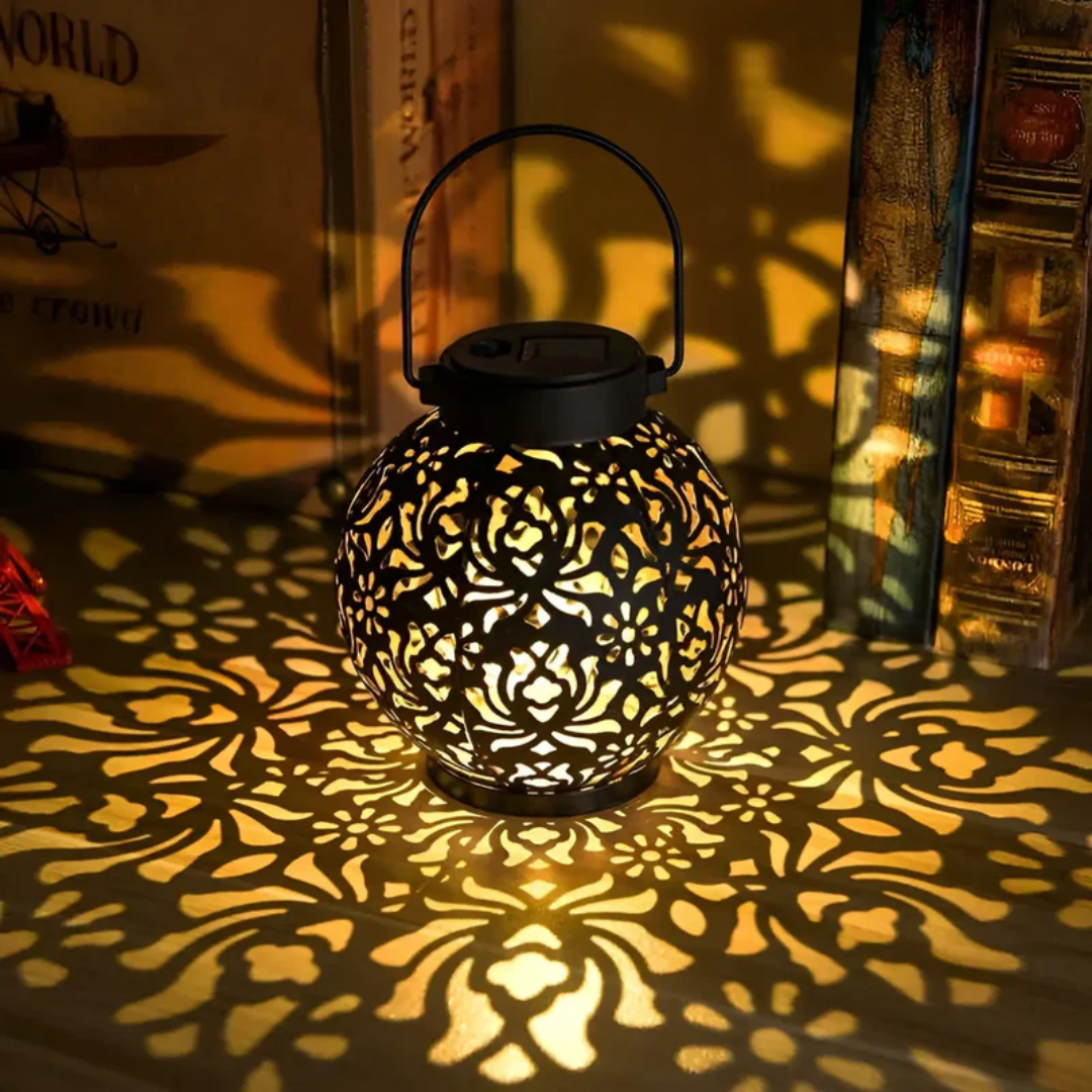 LUMINAIRE – Elegant Solar Hanging Garden Lamp