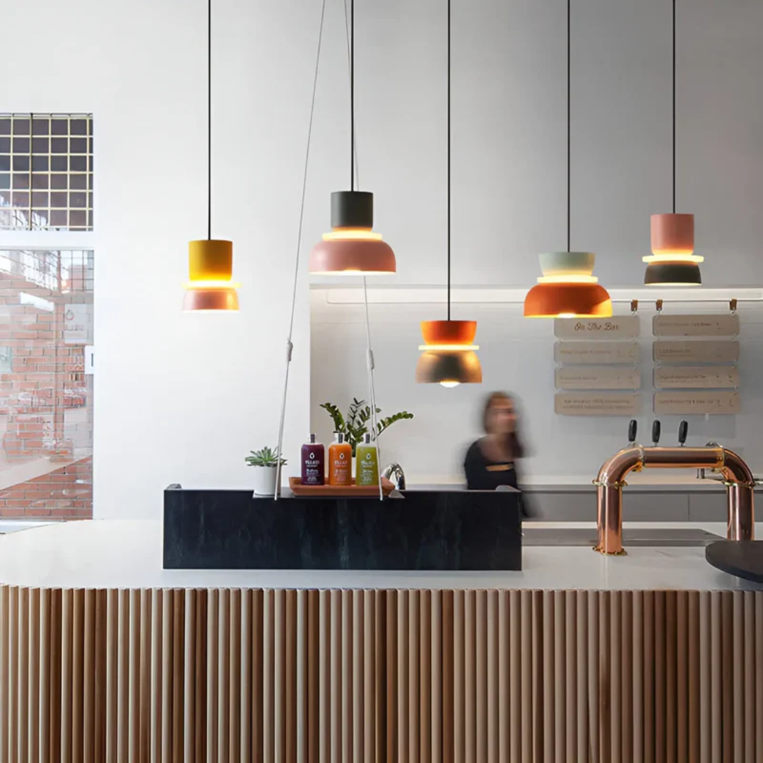 LUMINOUS MACARON – Colorful LED Pendant Light