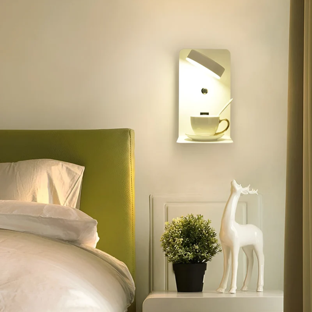 LUMINOX – Modern LED Wall Lamp with USB Charging