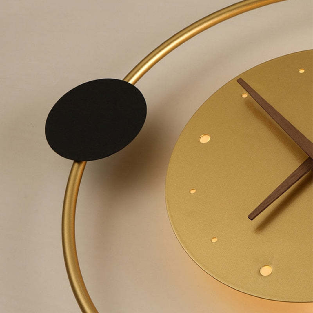 LUMINA – Elegant LED Wall Clock Light