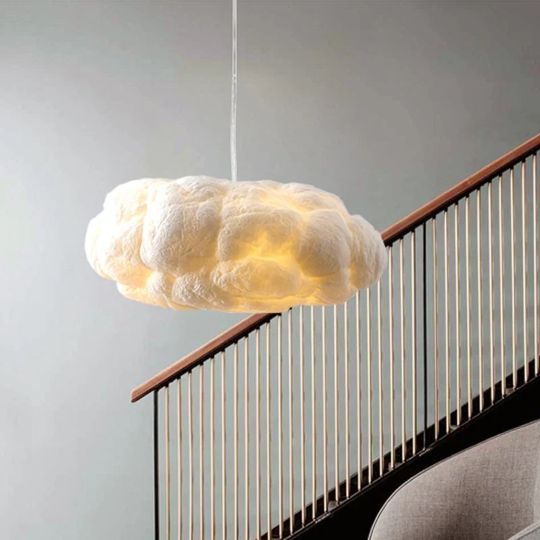 CLOUDLUXE – Elegant LED Pendant Lamp for Cozy Spaces