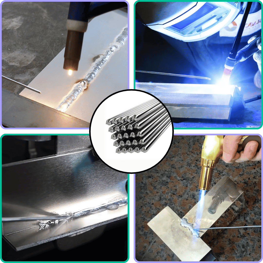 ALUMAX – Effortless Aluminum Welding Rods for DIY Projects
