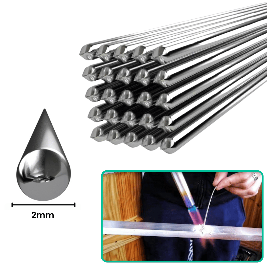 ALUMAX – Effortless Aluminum Welding Rods for DIY Projects